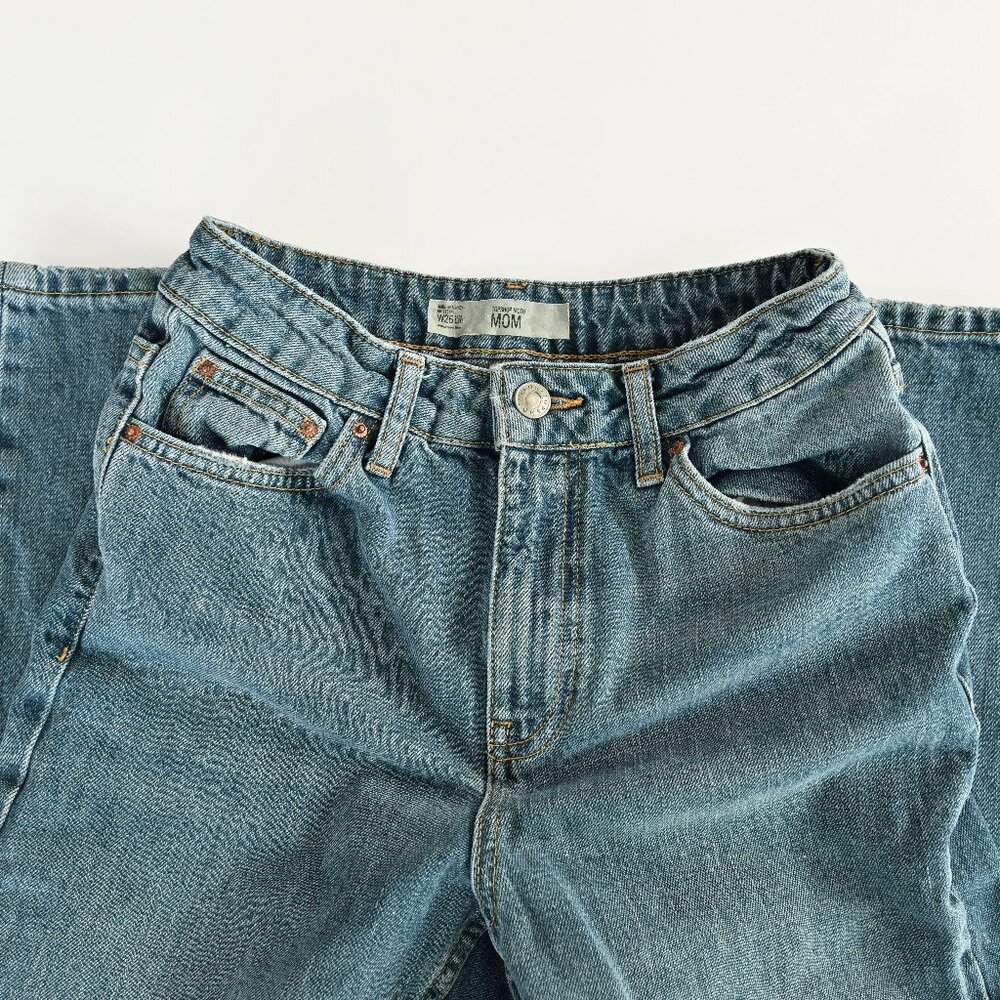 Topshop MOTO Mom Jeans-Size W26 L30